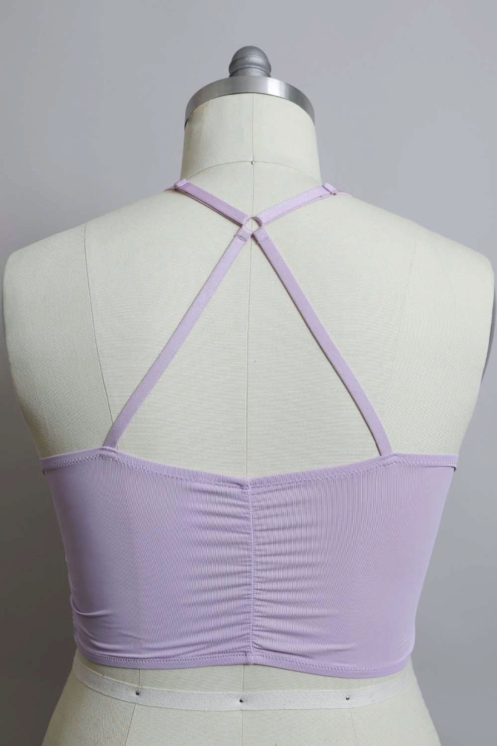 Plus Size Ruched Bralette - Wear and Wander