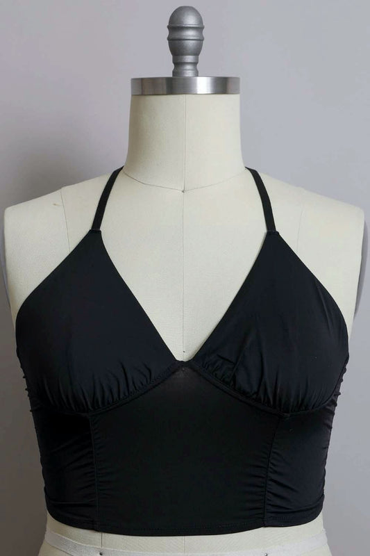 Plus Size Ruched Bralette - Wear and Wander