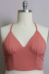 Plus Size Ruched Bralette - Wear and Wander
