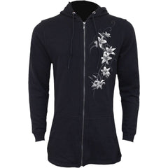 PURE OF HEART - Ladies Fish Tail Full Zip Hoody - Zip Sleeve - Wear and Wander