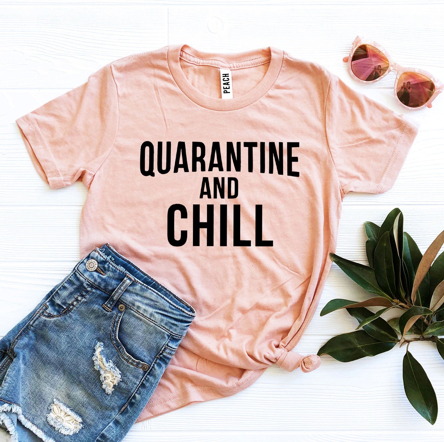 Quarantine & Chill T-shirt - Wear and Wander
