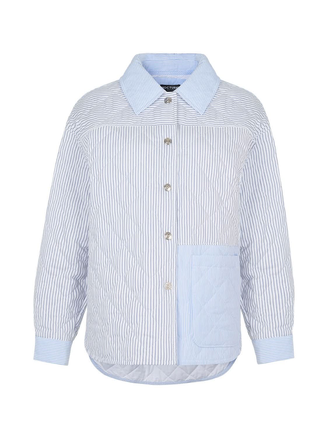 Quilted Oversized Shirt Jacket - Wear and Wander