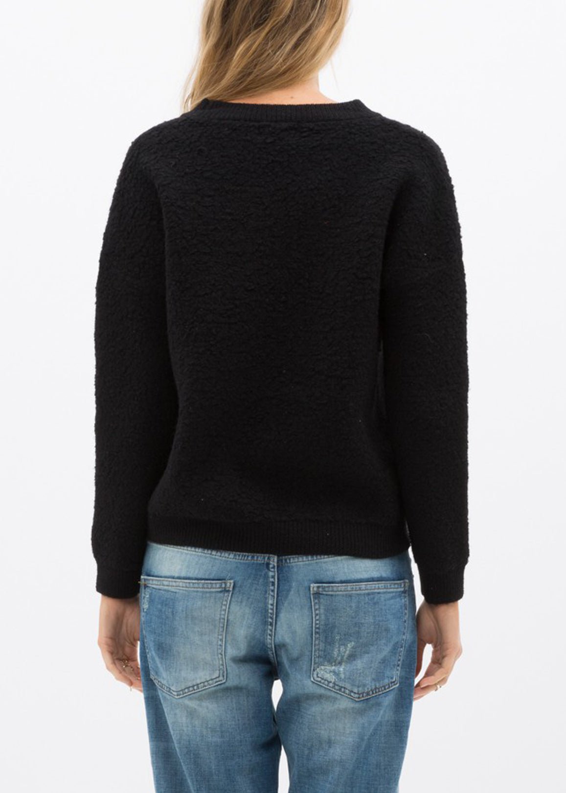 Rag Wool Knit Crew Neck Sweater - Wear and Wander