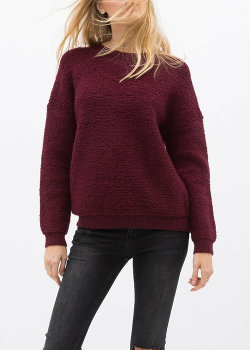 Rag Wool Knit Crew Neck Sweater - Wear and Wander