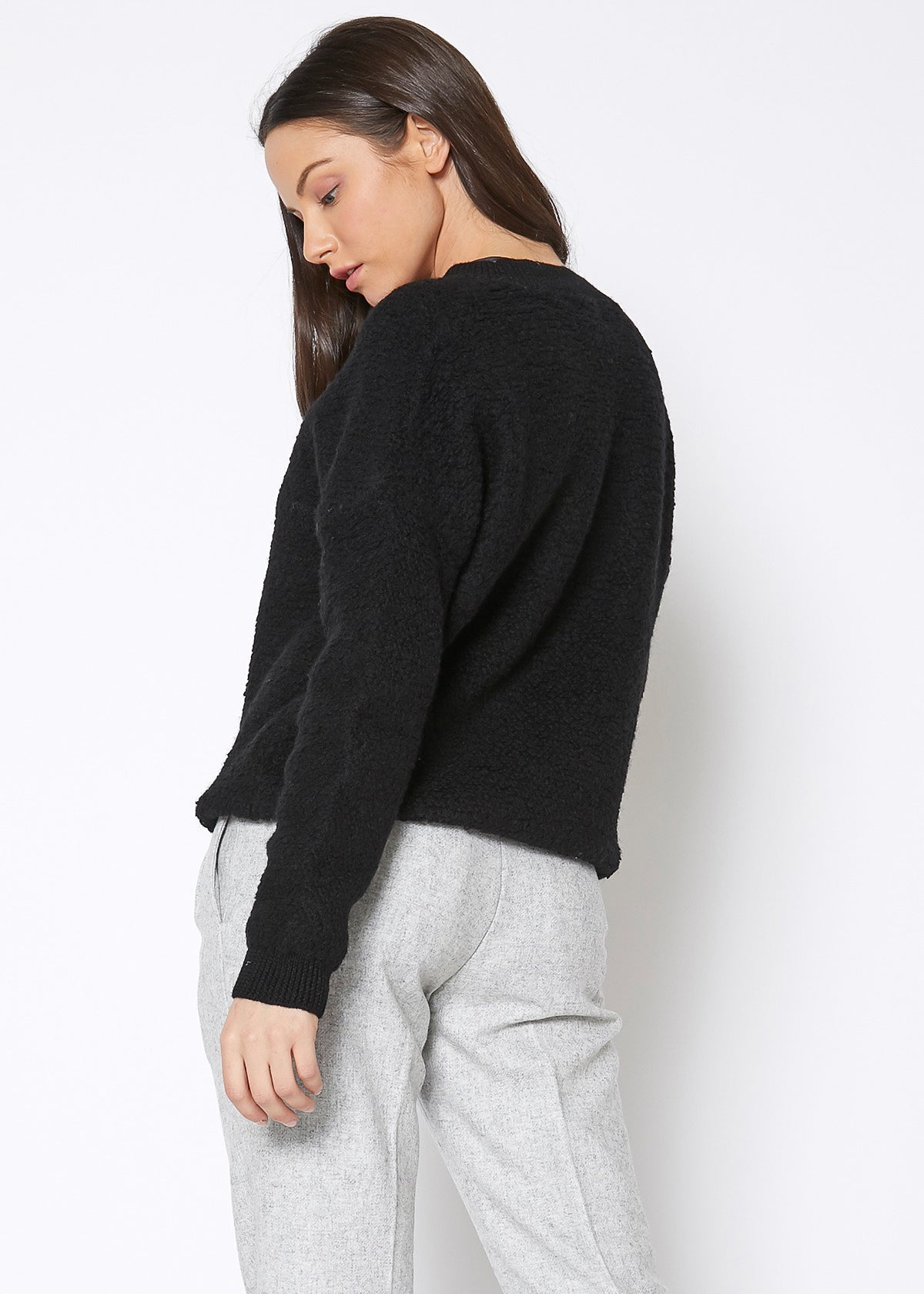 Rag Wool Knit Crew Neck Sweater - Wear and Wander