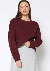 Rag Wool Knit Crew Neck Sweater - Wear and Wander