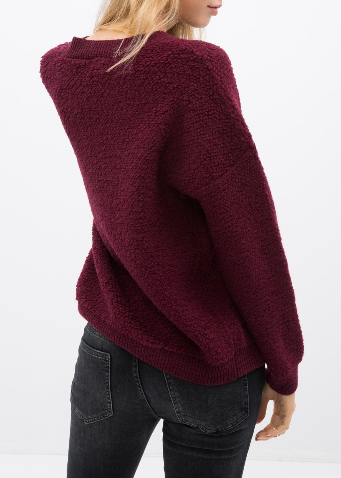 Rag Wool Knit Crew Neck Sweater - Wear and Wander