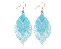 Rainbow Leaf Earrings - Wear and Wander