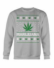 Sudadera de invierno con marihuana