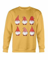 Sudadera navideña con lindos gnomos