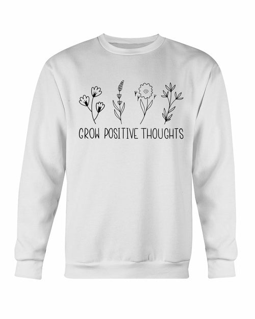 Sudadera con pensamientos positivos