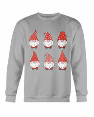 Sudadera navideña con lindos gnomos