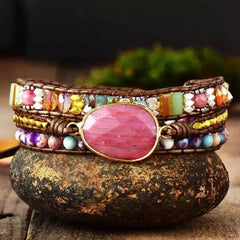 Rhodonite Bracelet - Wear and Wander