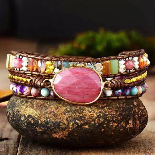 Rhodonite Bracelet - Wear and Wander