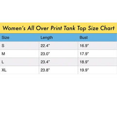ROAD TRIP Women's All Over Print Tank Top - Wear and Wander