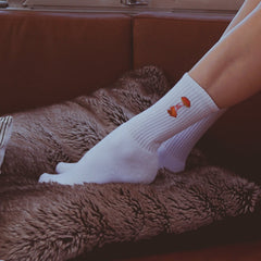 Rocket Fuel - Embroidered Socks - Wear and Wander