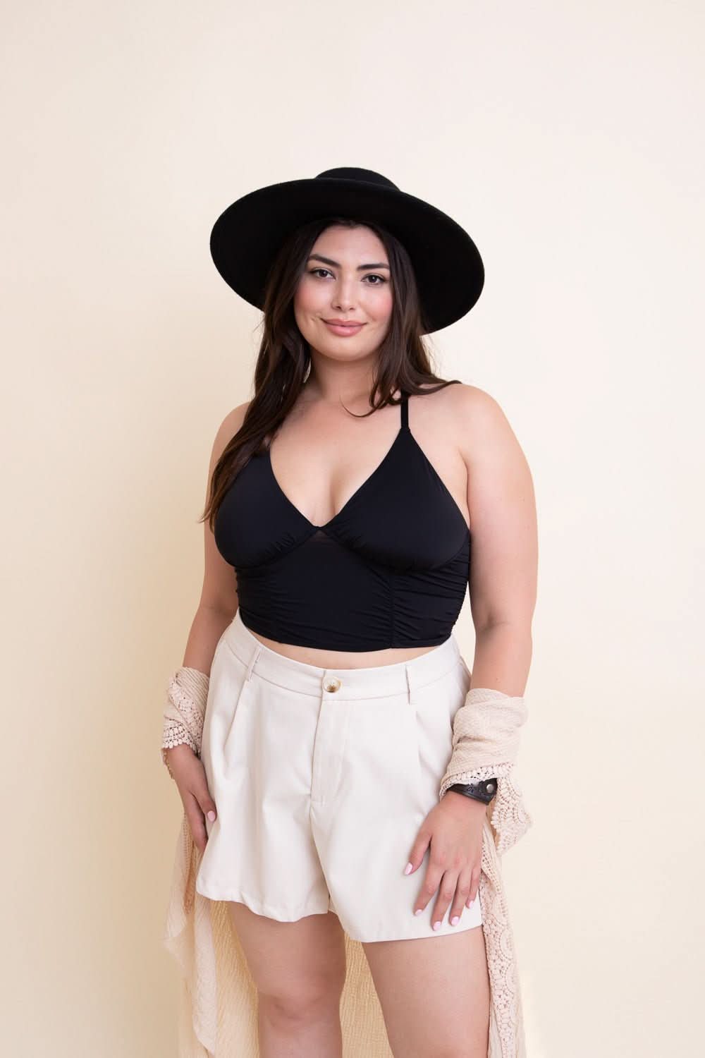 Ruched Bralette Plus - Wear and Wander