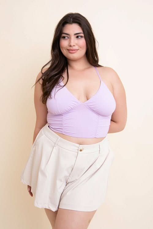 Ruched Bralette Plus - Wear and Wander