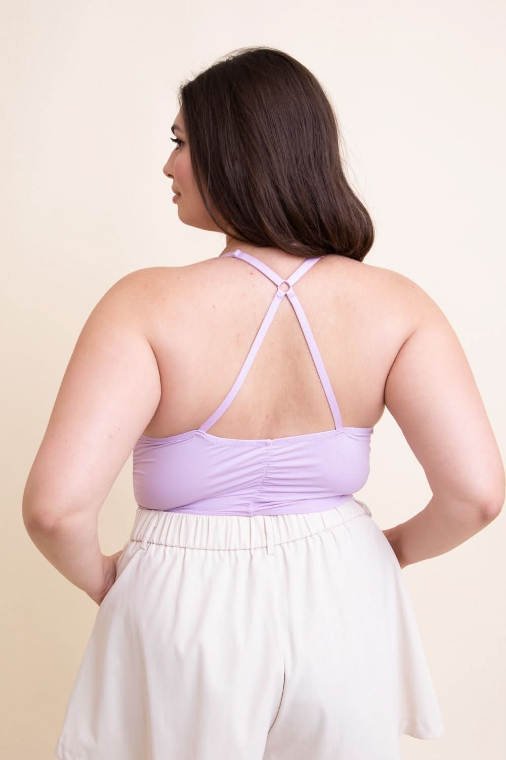 Ruched Bralette Plus - Wear and Wander