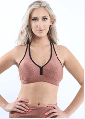 SALE! 50% OFF! Roma Activewear Sports Bra - Copper [MADE IN ITALY] - Wear and Wander