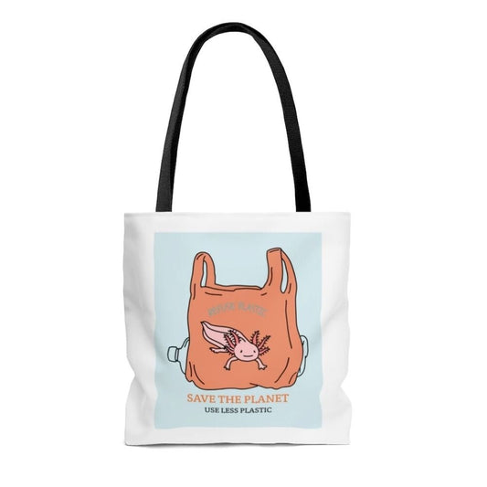 Save Axolotl Edition Shopper Tote Bag Medium - Wear n Wander