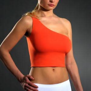 SEAMLESS ONE SHOULDER TOP (LA8131) - Wear and Wander