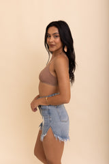 Sheer Mesh Basic Bralette - Wear and Wander