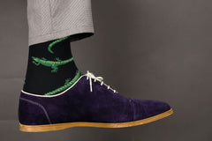 Sick Socks – Alligator – Animals Casual Dress Socks - Wear and Wander
