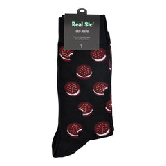 Sick Socks – Cookie – Favorite Foods Casual Dress Socks - Wear and Wander