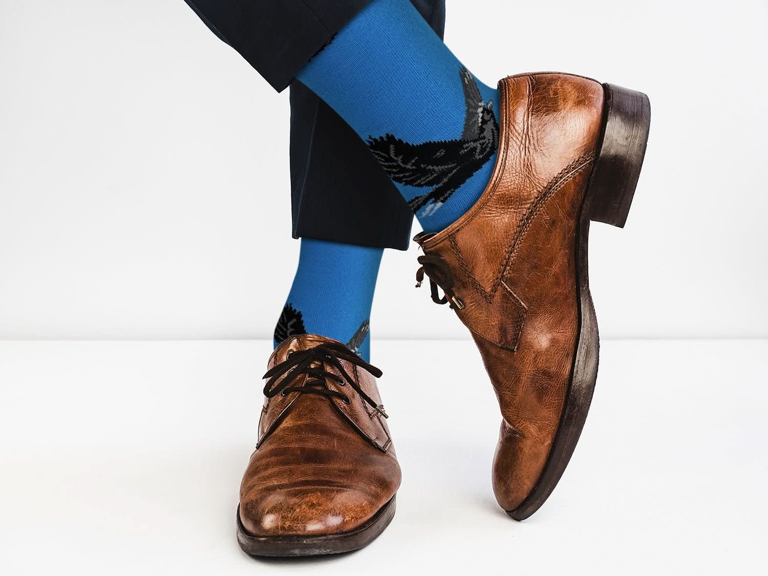 Sick Socks – Eagle – Exotic Animals Casual Dress Socks - Wear and Wander