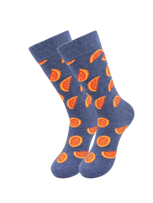Sick Socks – Orange – Down on the Farm Socks For Men and Women - Wear and Wander