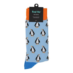 Sick Socks - Penguin - Exotic Animals Casual Dress Socks - Wear and Wander