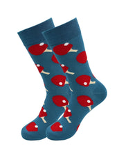 Sick Socks – Ping - Pong – Off The Wall Casual Dress Socks - Wear and Wander