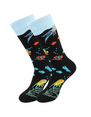 Sick Socks – Tropical fish – Exotic Animals Service Socks - Wear and Wander