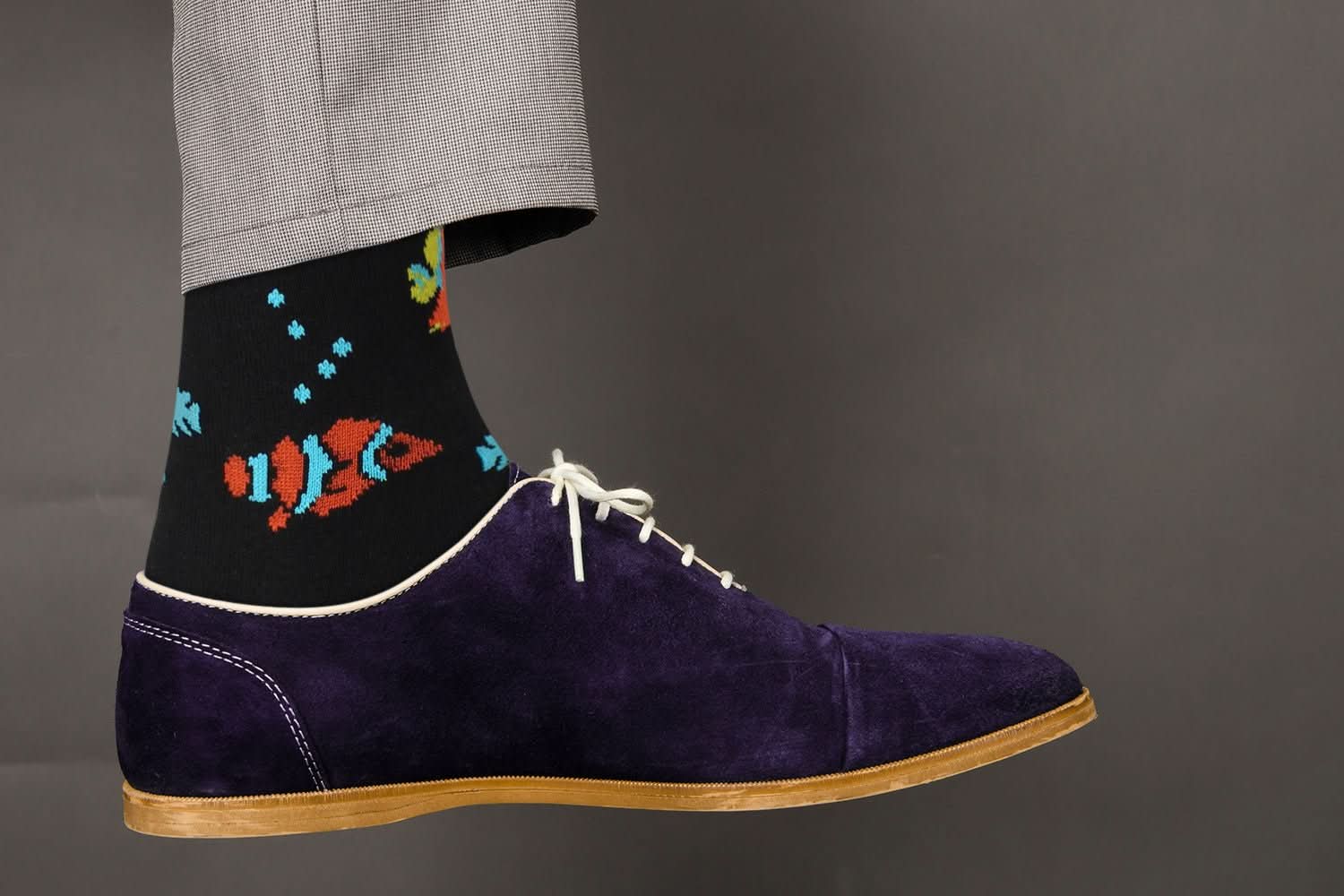 Sick Socks – Tropical fish – Exotic Animals Service Socks - Wear and Wander