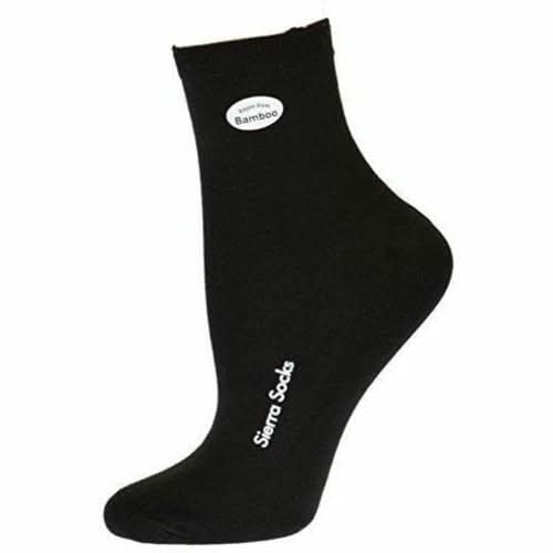 Sierra Socks Women's Bamboo Low Cut Shortie 1 or 3 - Pair Pack Socks - Wear and Wander