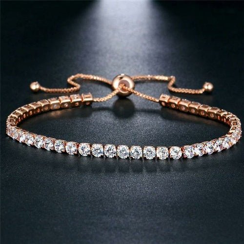 Simple Tennis Bracelet - Wear and Wander