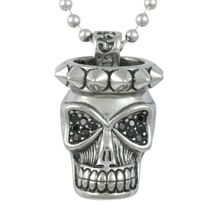 Skull and Spikes Necklace - Wear and Wander