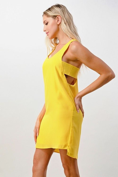 Sleeveless Racerback Shift Dress - Wear and Wander