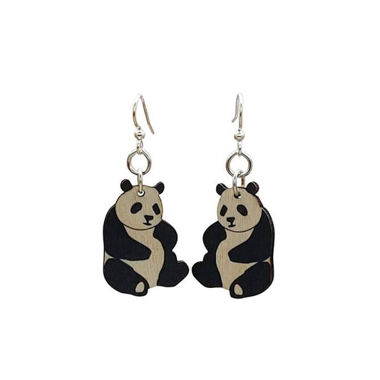 Small Panda Earrings 1478 - Wear and Wander