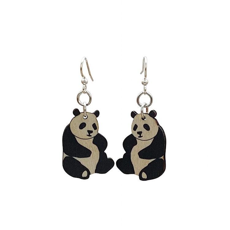 Small Panda Earrings #1478 - Wear and Wander