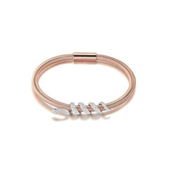 Snake Coiled Bangle Bracelet - Wear and Wander