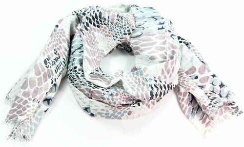 Snake Skin Print Scarf - Wear and Wander