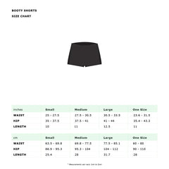Spiral Booty Shorts - Wear and Wander