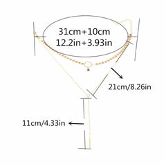 Star Choker Lariat Necklace - Wear and Wander