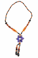 Star Pendant Gypsy Style Shimmer Necklace - Wear and Wander