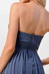 Strapless Lace - Up High - Low Dress - Wear and Wander