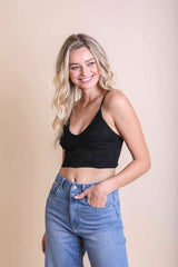 🎽 Stretchable Brami Top - Ultimate Comfort for Active Lifestyles - Wear and Wander