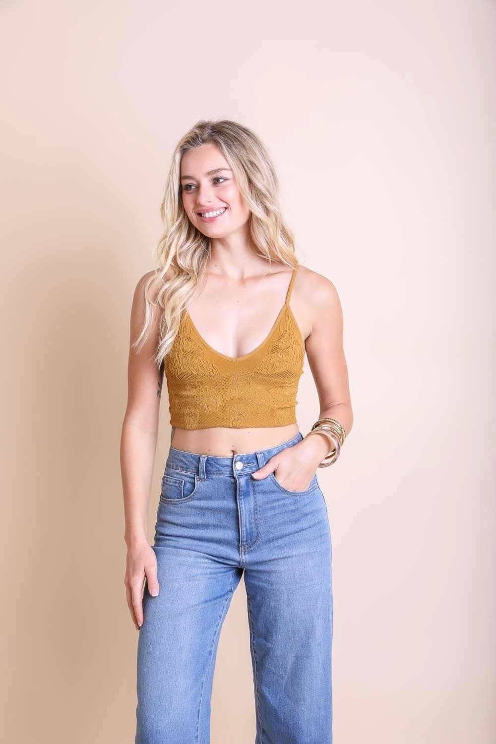 🎽 Stretchable Brami Top - Ultimate Comfort for Active Lifestyles - Wear and Wander