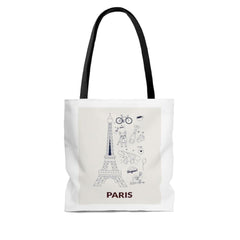 Symbols of PARIS Everyday Tote Bag Medium - Wear n Wander